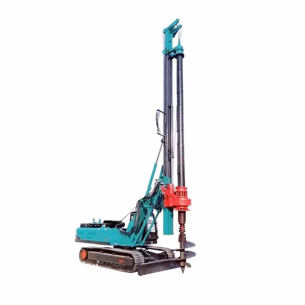 500m Excavation Crawler Hydraulic Rotary Drilling Rig in China