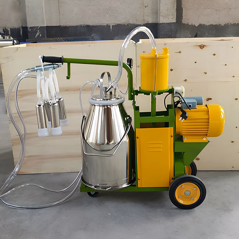 Single Bucket Cow Milker Cow Milking Machine Fruit Juice Pasteurizer Price