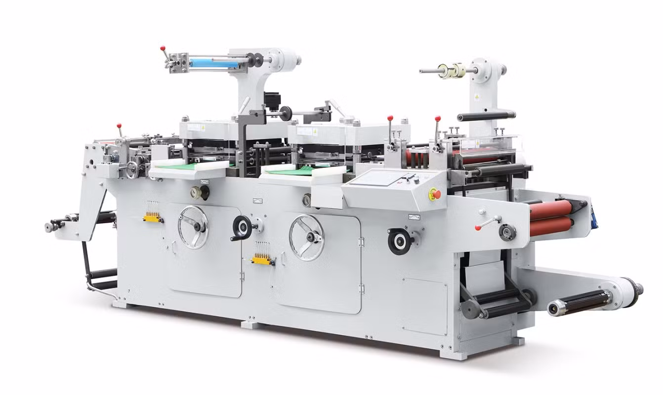 Smooth Die Cutting Machine for Self Adhesive Trademark with Precise Flatten Cutting System