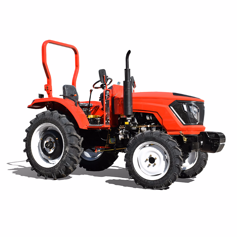 Robust 50HP Gear Drive Agricultural Tractor with Mower