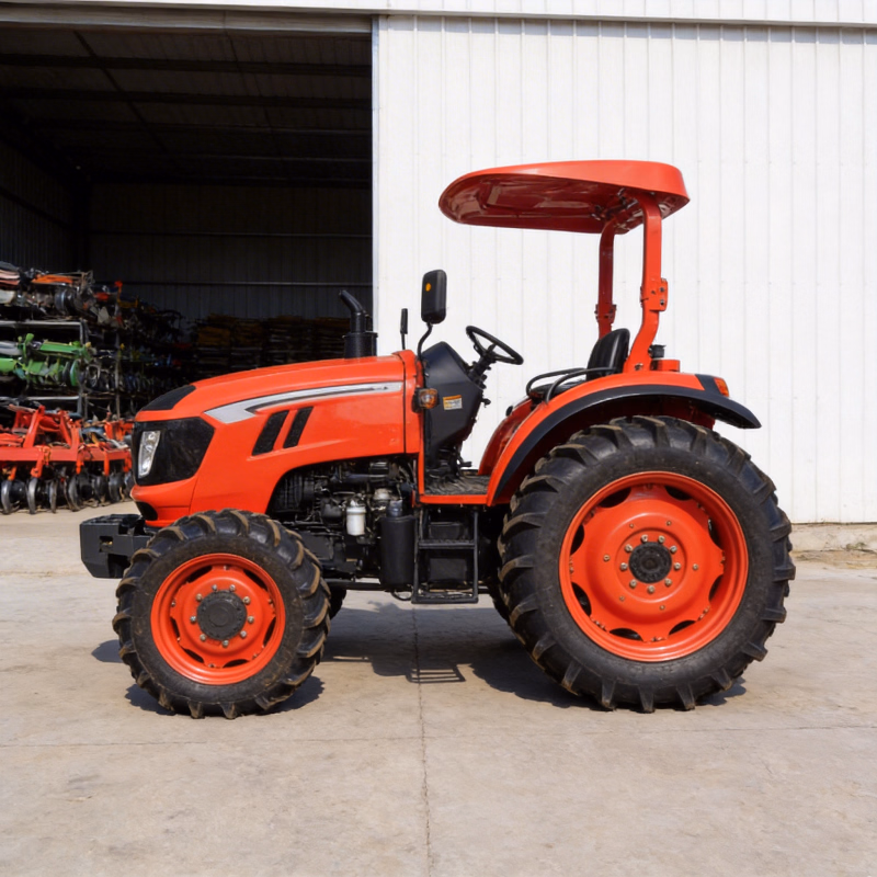 4WD Hand Farm Tractor for Efficient Transportation of Crops and Farm Materials