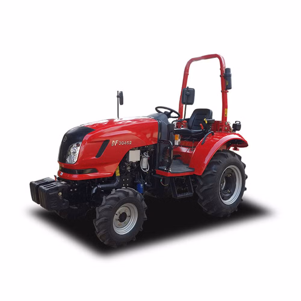 [Hot Item] Factory Provided Farm Machinery Compact Wheel Drive General Purpose Heavy-Duty Wheeled Wheeled Garden Farm Tractor
