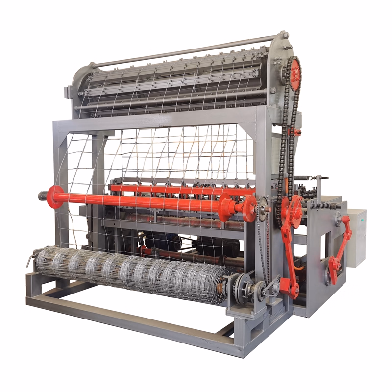 New Type Galvanized Grassland Field Mesh Cattle Fence Weaving Machine High Quality