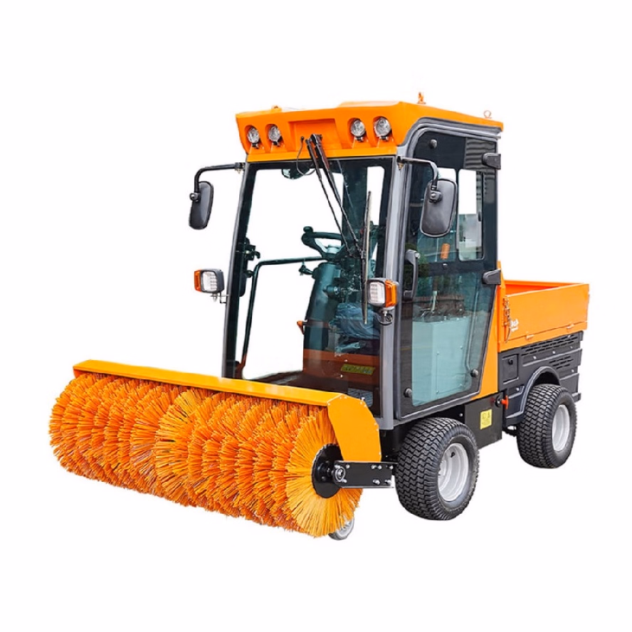 on Sale Maneuverable Durable Road Snow Removal Cleaning Sweeper Vehicle for Municipal