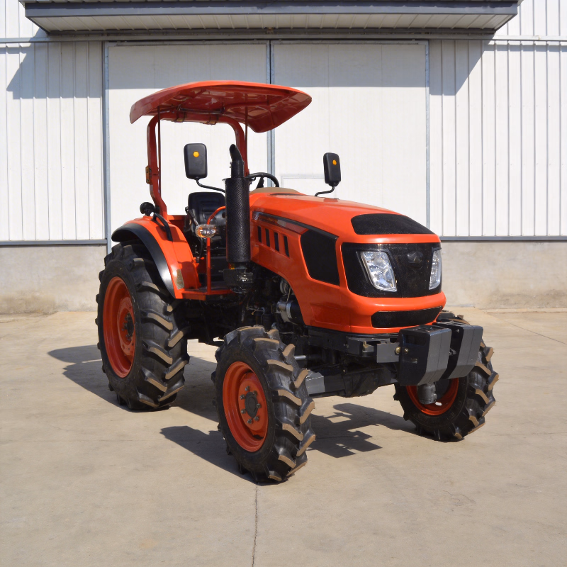 4WD Hand Farm Tractor for Efficient Operation on Muddy and Uneven Farm Terrain
