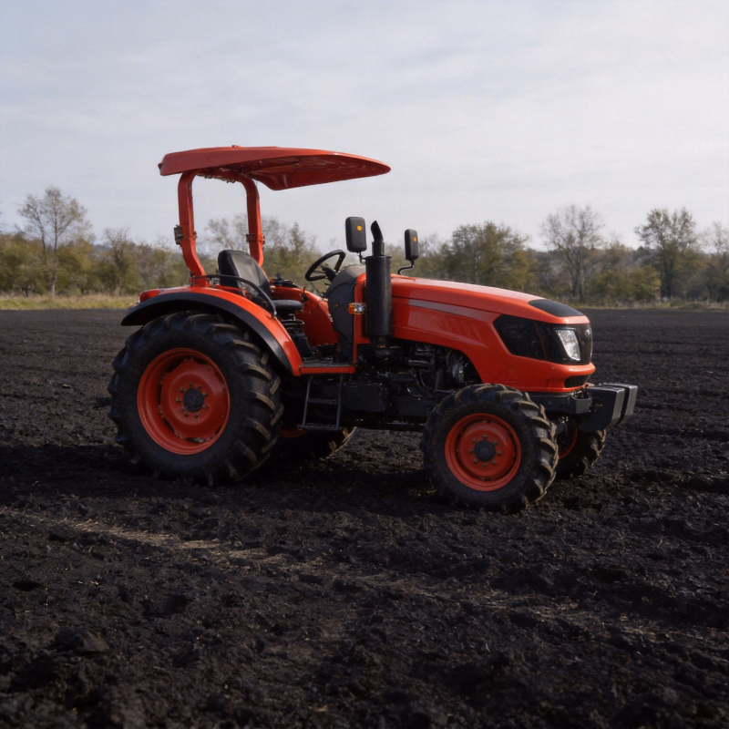Efficient Hand Controlled 4WD Tractor for Farm Land Reclamation and Ditching Work