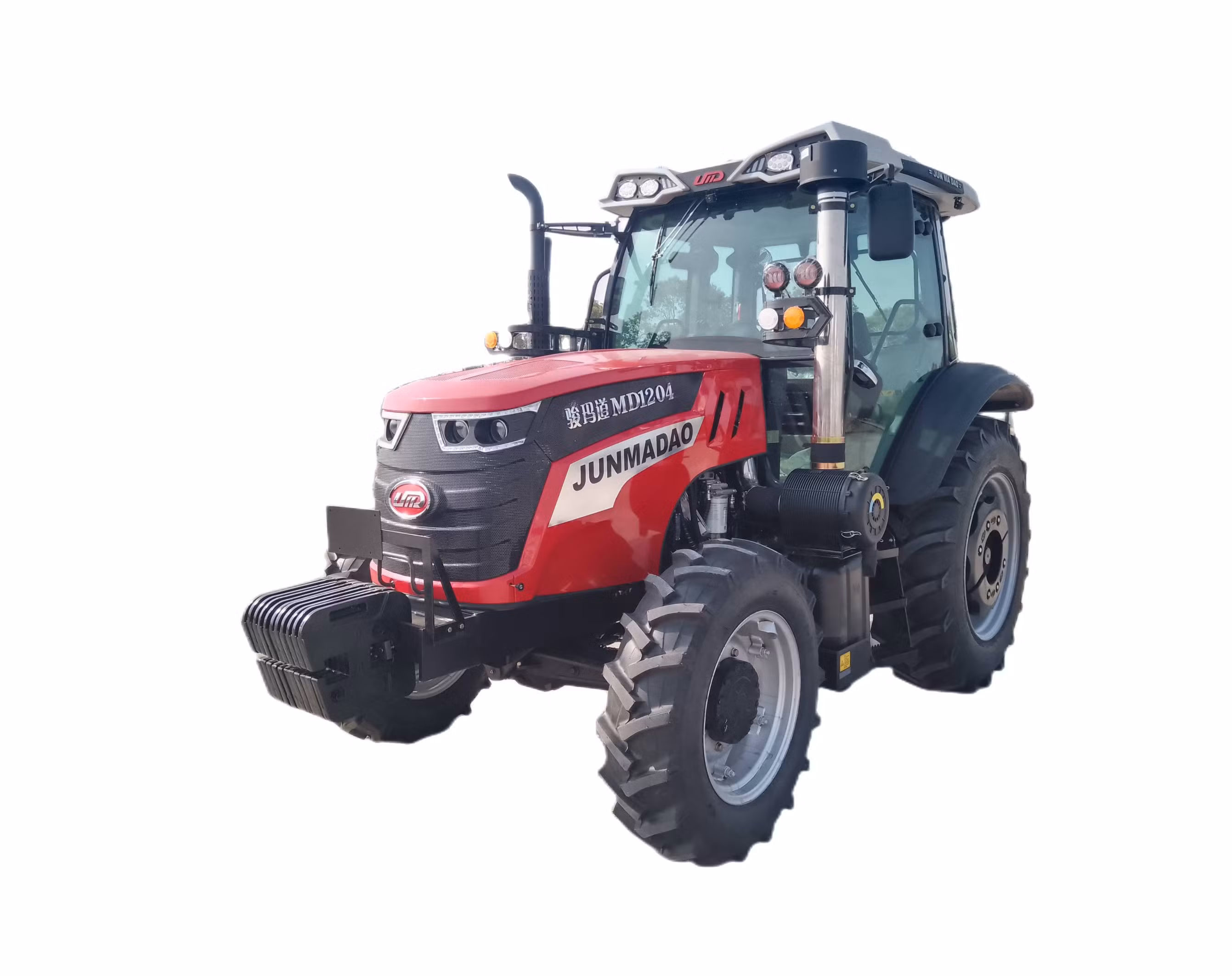 120HP 4× 4 Hot Sale Four Wheel Tractor Agricultural Machinery Farm Tractor Factory Direct Sale