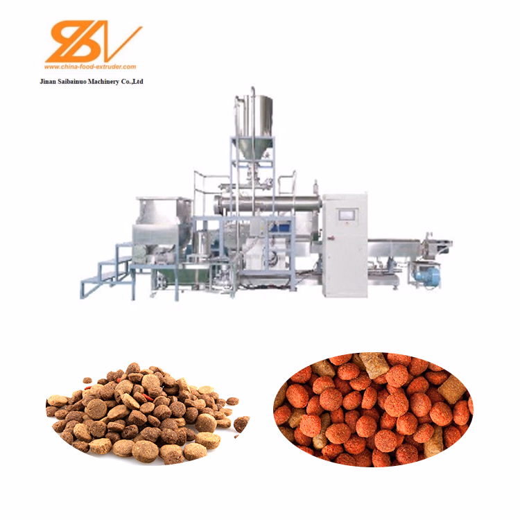 2024 Pet Dog Food Extruder Making Machine Equipment Line