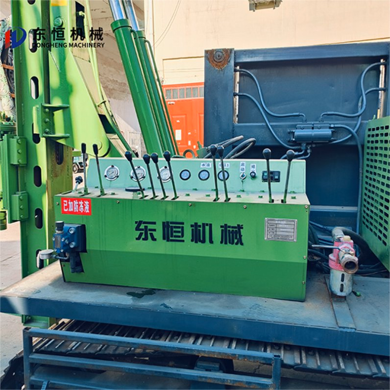 Construction Engineering Hydraulic Ramming Pile Driver Mini Rotary Crawler Pile Driving Machine for Open Use