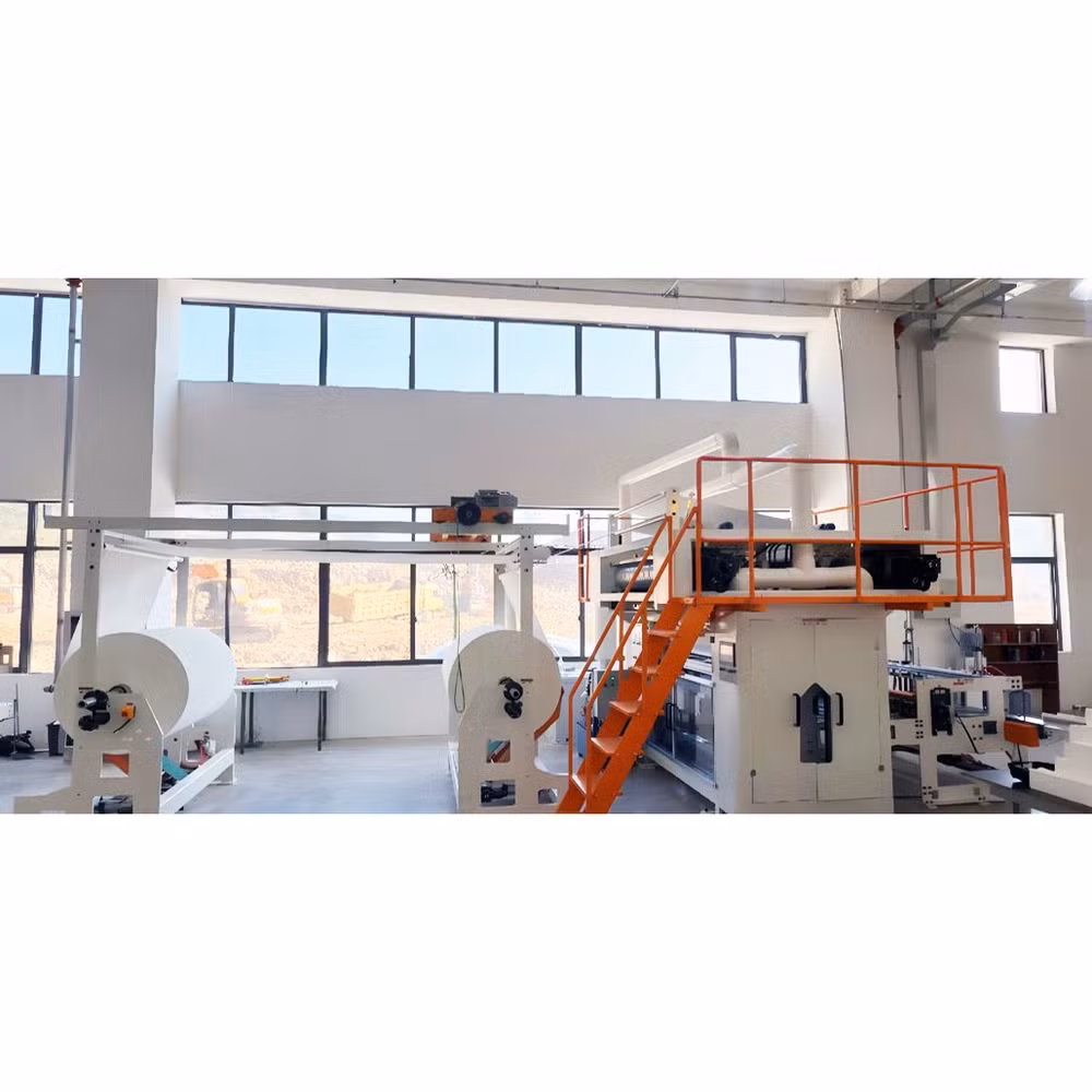 Fully Automatic Operation Bottom-Feed V-Fold Tissue Paper Converting Production Line