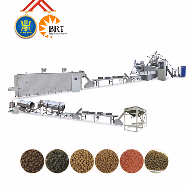 Floating Fish Feed Pellet Machine Production Line Equipment Plant Prices Wet Sinking Fish Shrimp Food Making Processing Machine