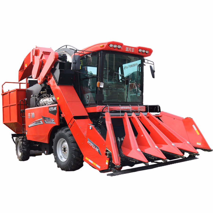 Premium Self-Propelled Corn Combine Harvester with Advanced Technology Features