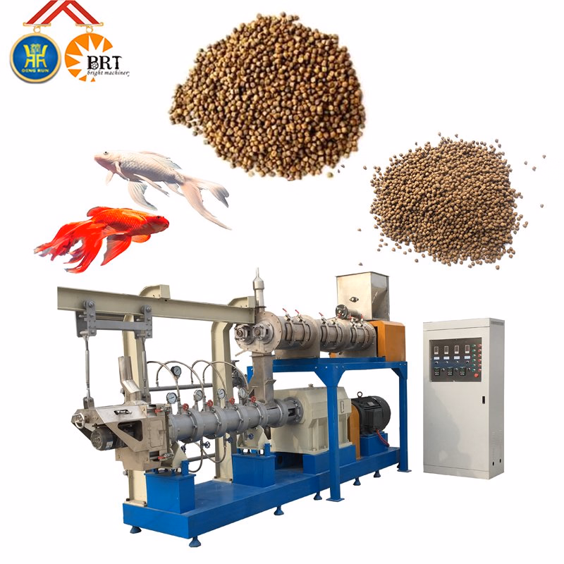 Automatic Fish Feeding Machine Floating Fish Feed Extruder Machine