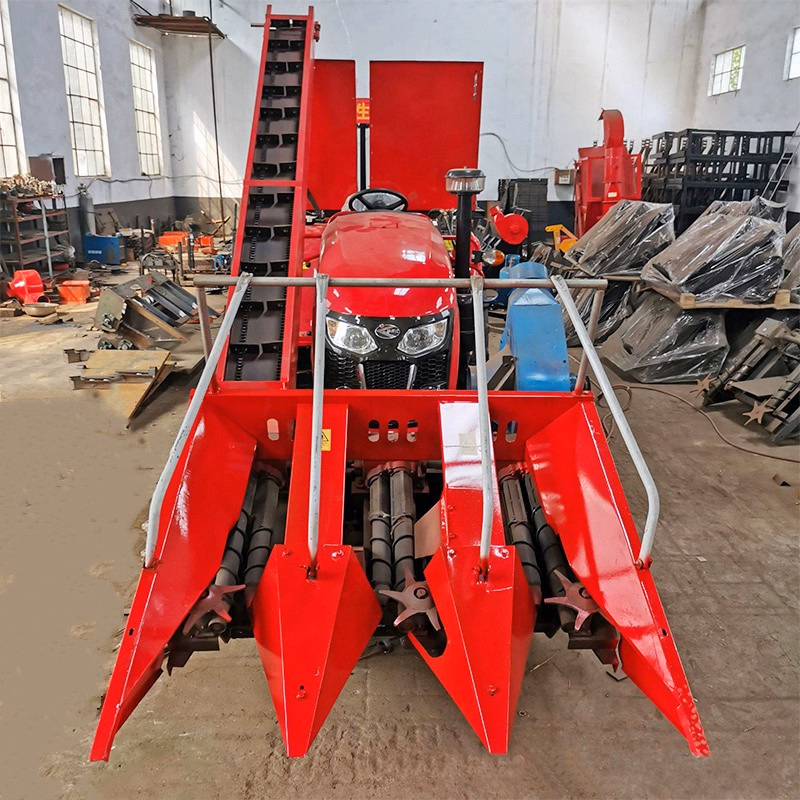 High Efficient Corn Silage Harvesting Machine Corn Picker Harvester Mini Corn Harvester for Sale