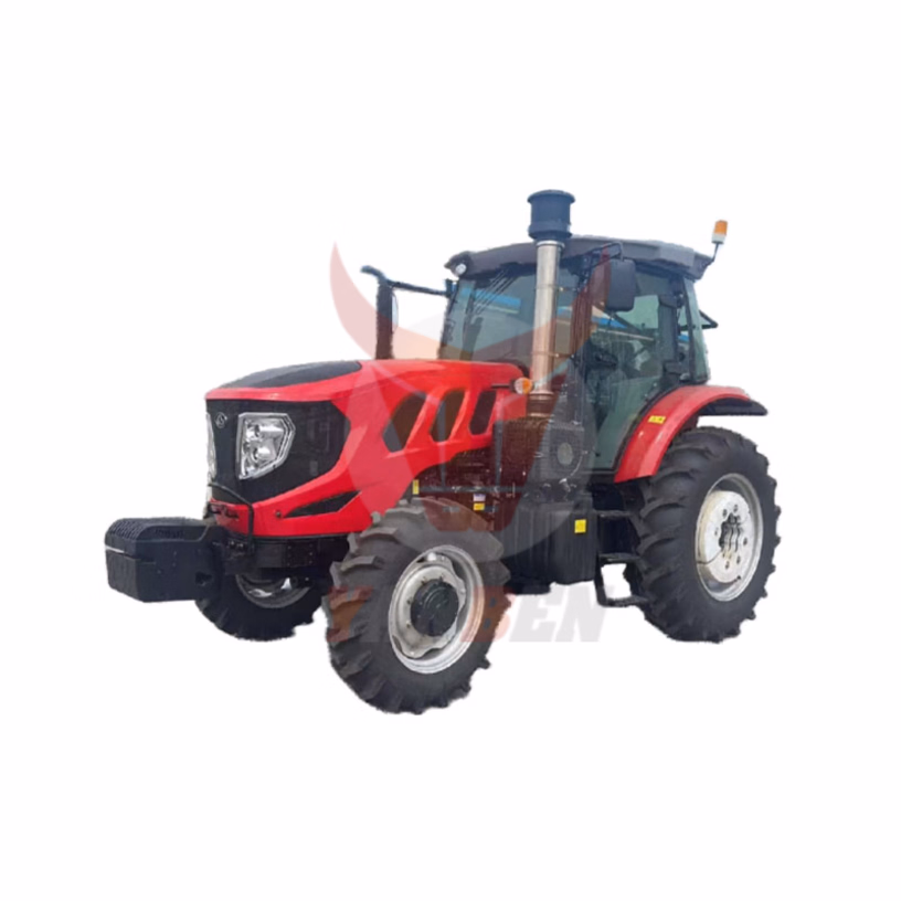 High Powerful Reliable Sturdy Agricultural Tractor 100HP 4WD Hand Tractor