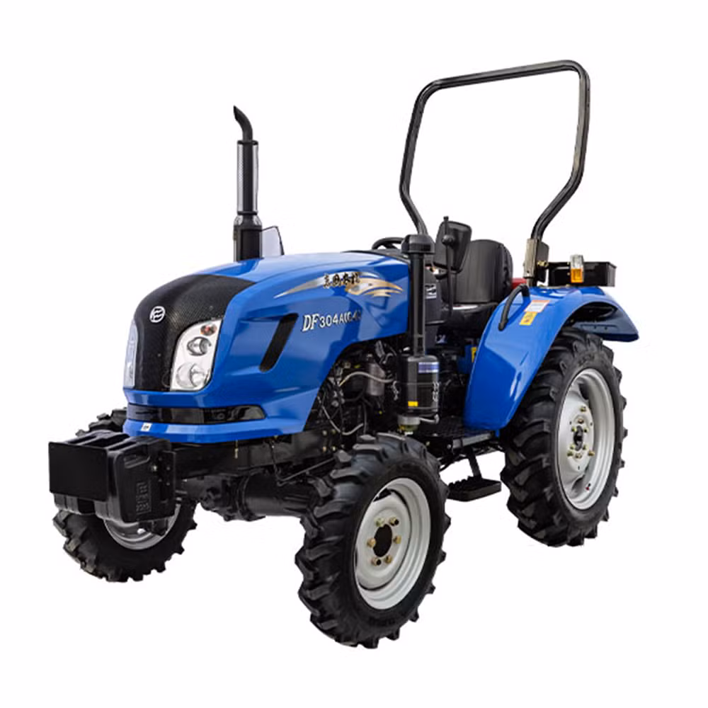 Factory Manufactured Agricultural Machinery Compact Heavy Chinese Wheeled Orchard Farm Tractor