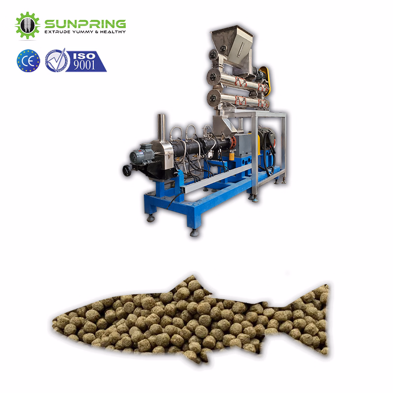 Greatly Admired Fish Food Processing Machines + 500kg/H Floating Fish Feed Machine Fish + Taizy Machinery Fish Feed