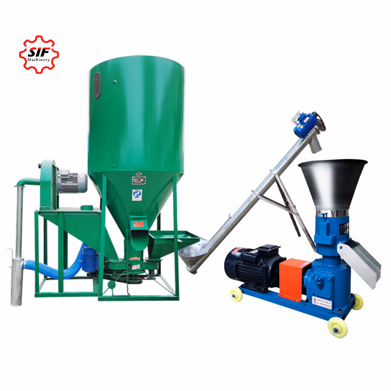 New Arrival Pellet Machine Feed Product Line Animal Feed Pellet Plant Machine for Small Poultry Feed Production