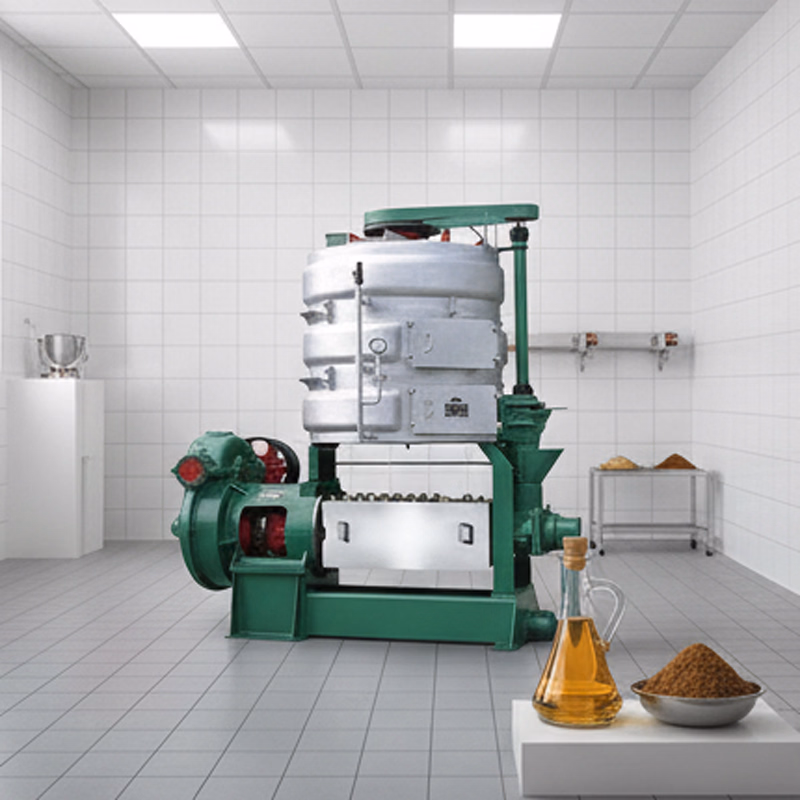 Cold-Pressed Household Oil Press with High Oil Yield Flexible Pressure Adjustment