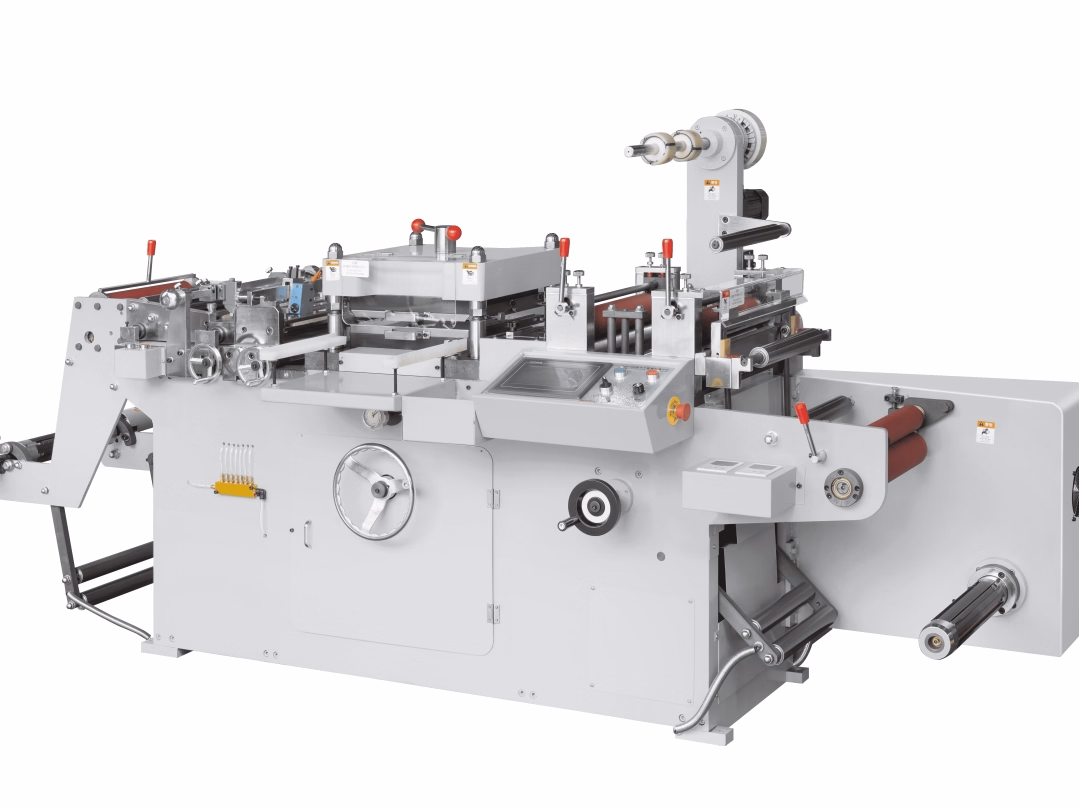 Precision Smooth Die Cutting Machine for Adhesive Paper with Three Photocell Control