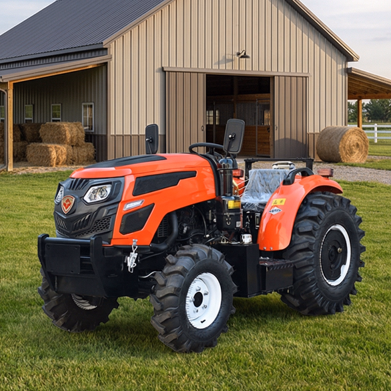 Chinese Compact Agriculture Farm 4X4 Tractor 50HP Garden Tractor