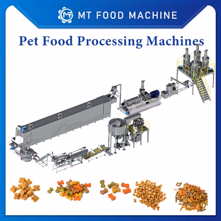 Automatic Stainless Steel Dog Cat Fish Animal Pet Pellet Feed Food Making Machine Manufacturer