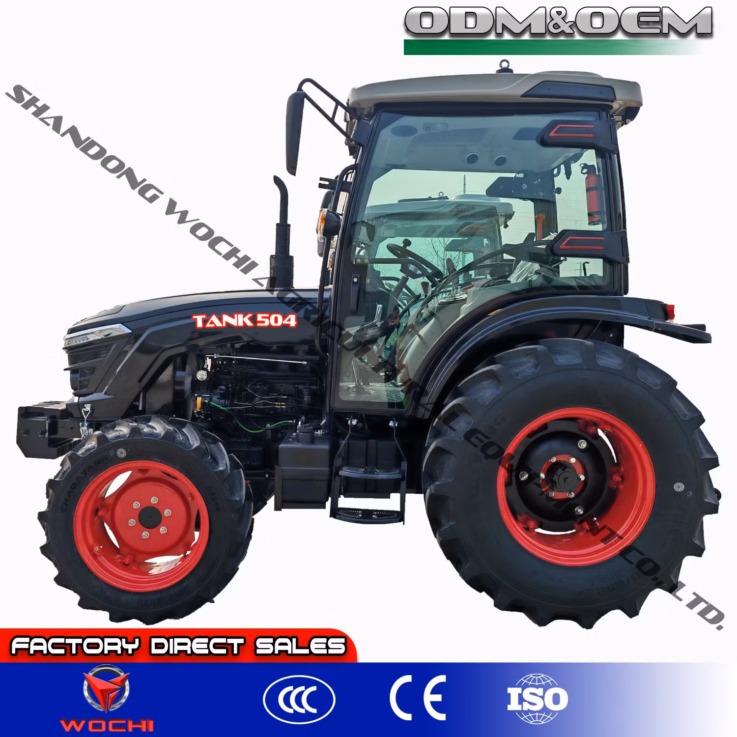 Export 30-70HP 4WD Tractors to Kazakhstan and Australia Farming Tractor