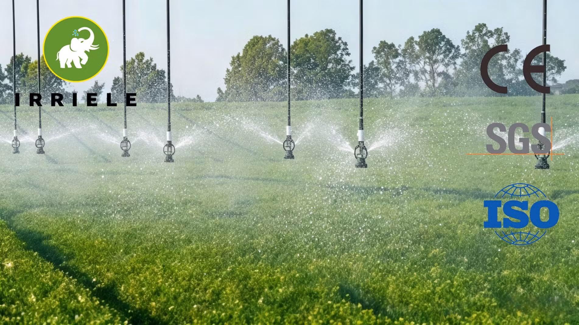 Factory Metal Maquina De Riego De Pivote Agriculture Central Center Pivot Irrigation Machine