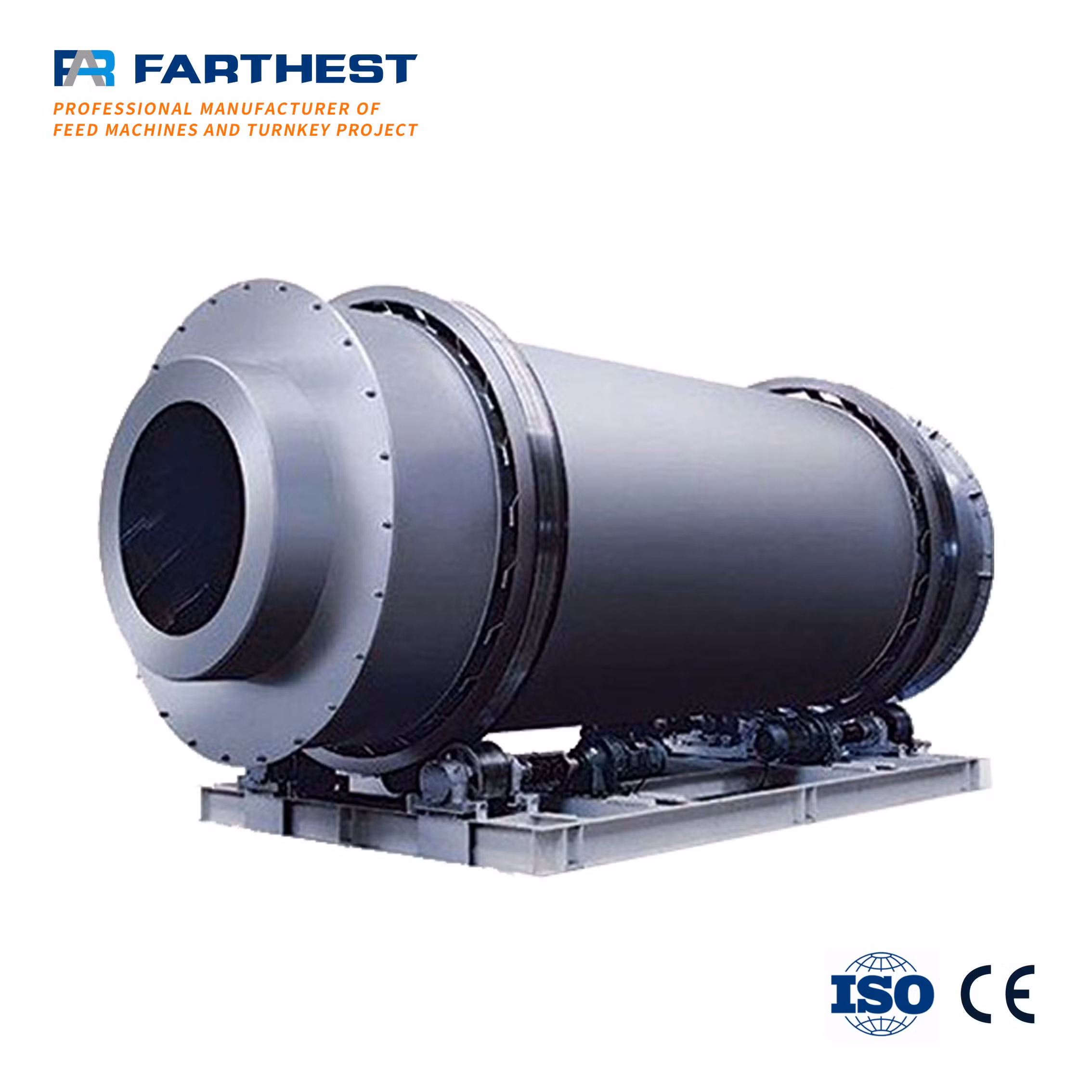 China Supplier Industrial Biomass Sawdust Rotary Dryer in Good Price