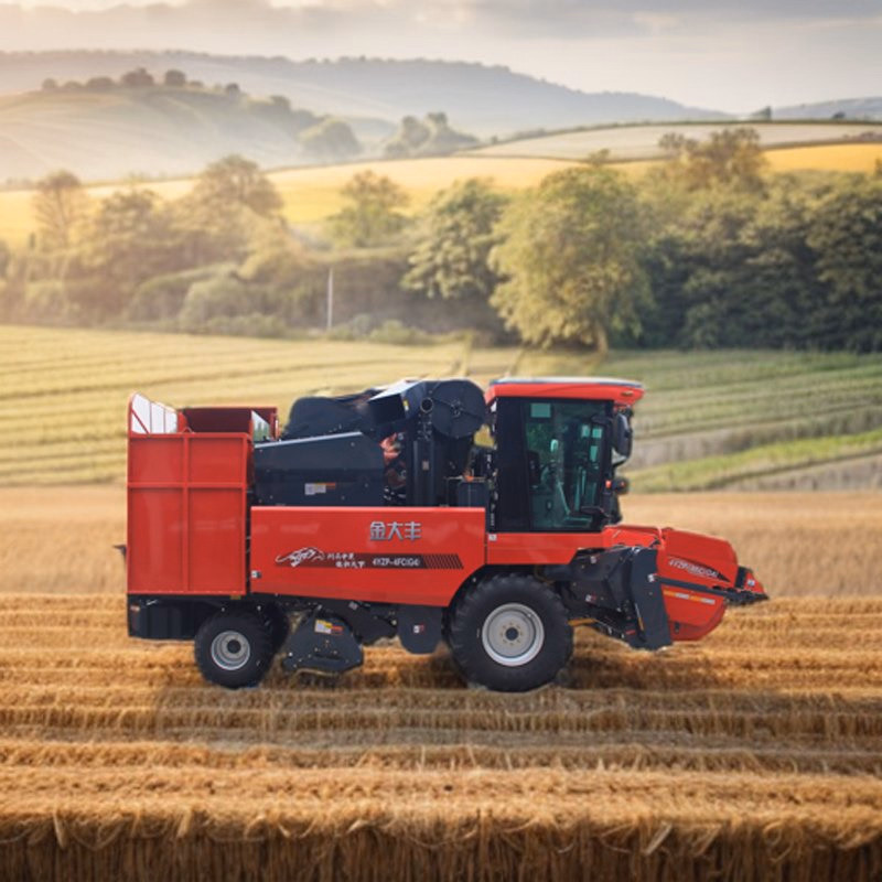 4yzp-4FC Corn Harvester Featuring Powerful Cummins 240HP Drive