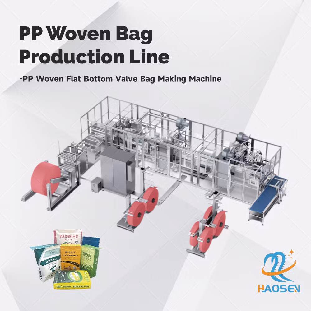 Cool Cut Heat Cutting PE Laminating Printing 100kg Mortar Bag Making Machine