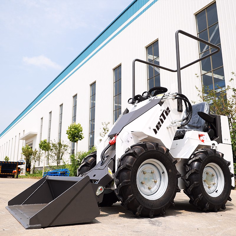 500kg Loading Capacity Mini Skid Steer Loader Diesel Skid Steer Loader with Attachments
