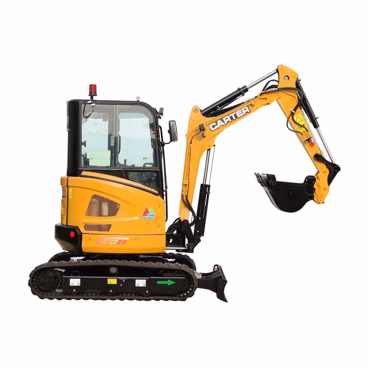Carter CT26 Yanmar Engine Mini Excavator with Swing Boom