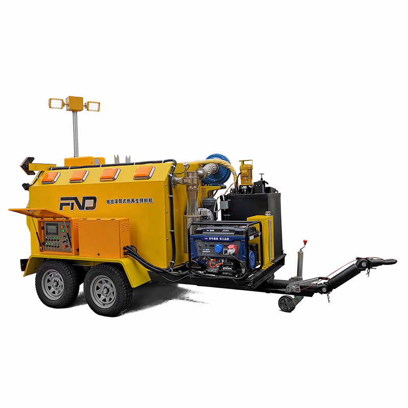 Trailer Asphalt Regeneration Mixer for Efficient Road Maintenance Solutions Asphalt Paver