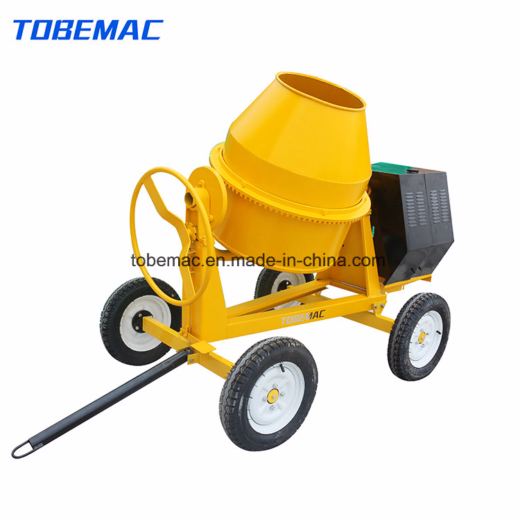 350L Cm350-4A Concrete Mixer with Four Wheels