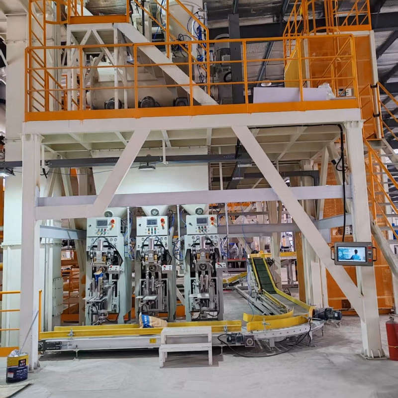 Small-Footprint Full Automatic Dry Mix Mortar Production Line