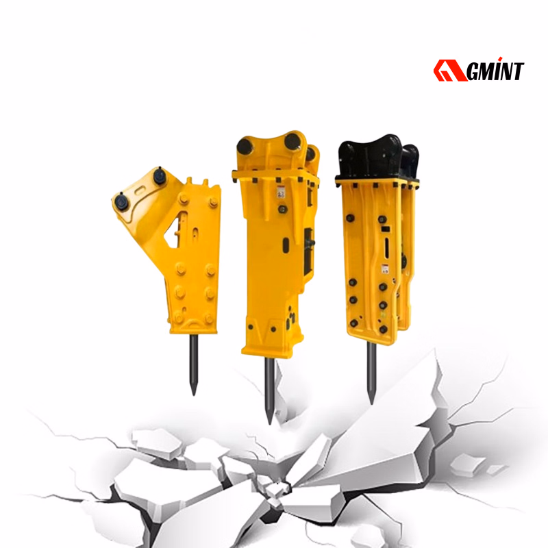 Durable High-Efficiency Hydraulic Breaker HP 81 for Heavy-Duty Use