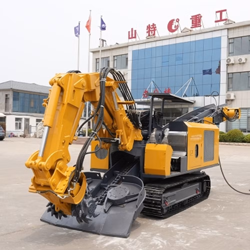 Stx- 120 Tunnel Boring Mining Coal Mine Roadheader for Limestone Quarry Tunnels