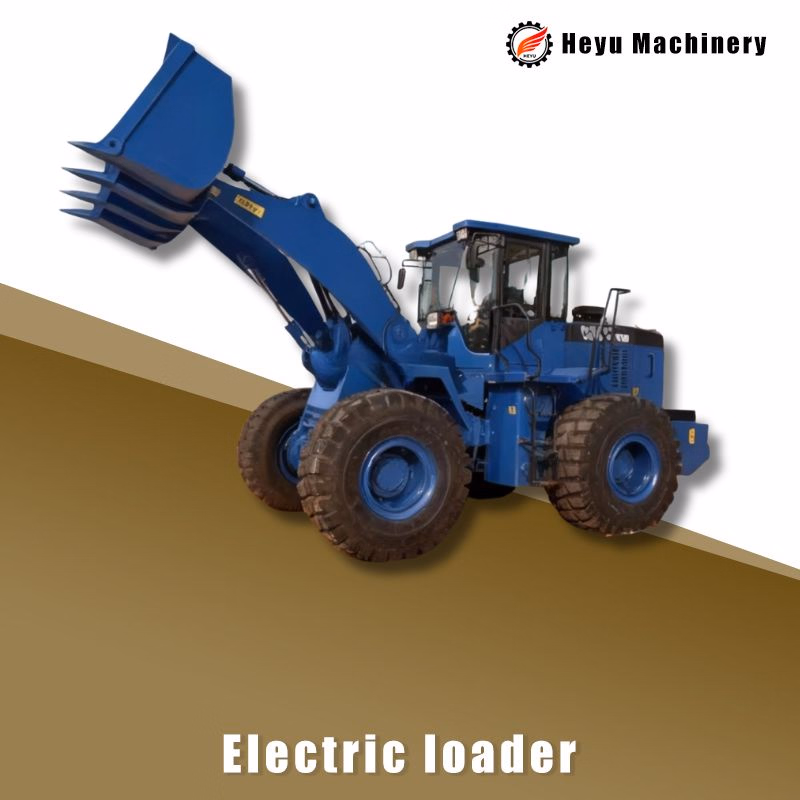 Heyu Bd 952-Hev 5.5ton Wheel Construction Loader 2ton Lift for Port Yard Operation with ISO Premium Electric Loader
