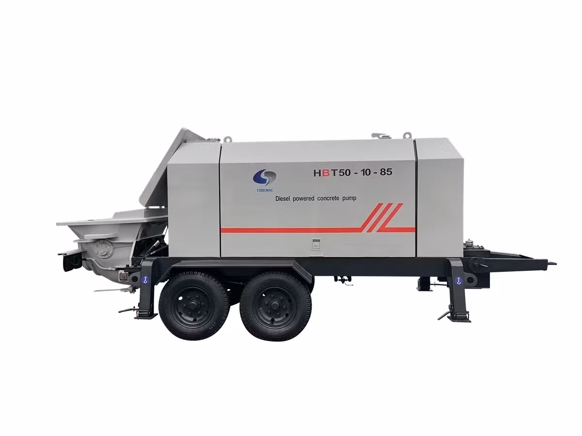 Diesel Concrete Pumps Concrete Pump Truck for Construction Site