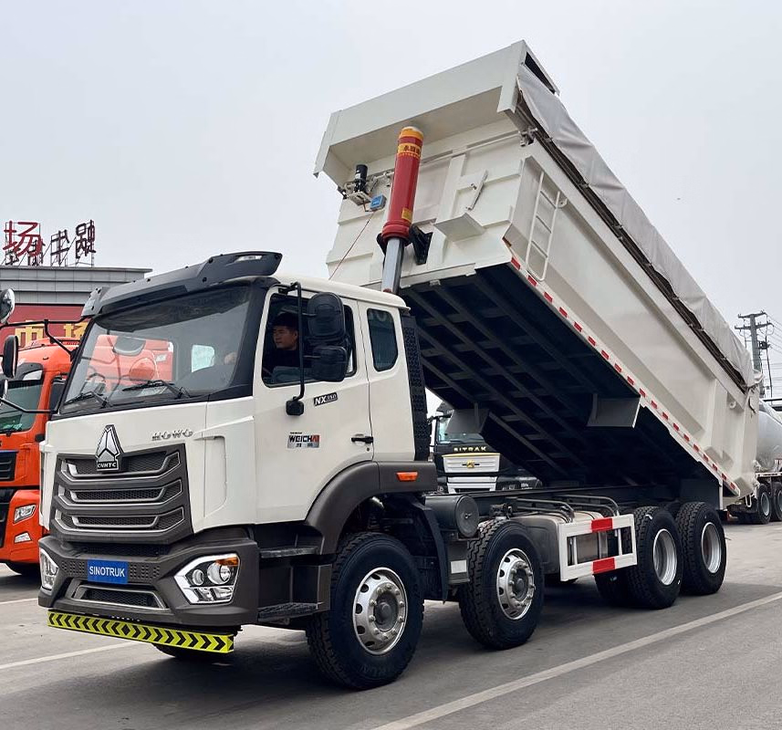 High-Performance Mine Sinotruk 12 Wheel HOWO Nx/N7 371/380/400/430HP Euro 2 HOWO Dump Truck Heavy Duty Mining Truck Used Tipper Truck for Sale