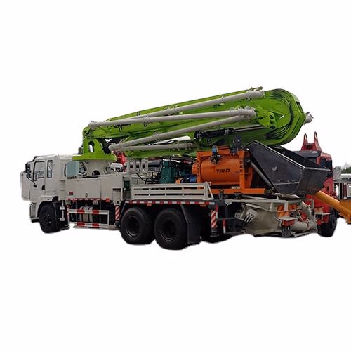 Best Selling Concrete HOWO Chassis 30m Concrete Pump Imported Engine Mixer Truck with Pump