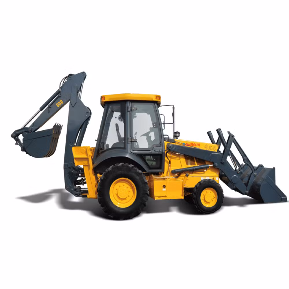 Top-Quality Backhoe Loader Wz30-25 8 Ton Backhoe Loader CE Certified Backhoe Wz30-25 EPA Engine in Shanghai