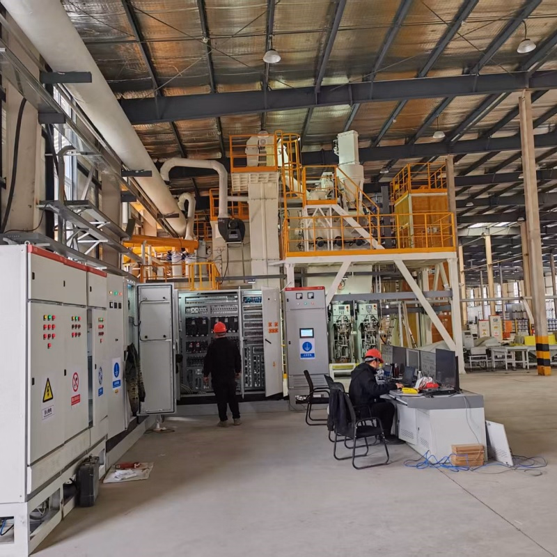 Double Packaging Machines Low-Noise Dry Mix Mortar Production Line