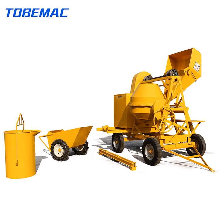 A2-510 Lt Good Price Building Construction Material 400L Diesel Engine Concrete Mixer Machine with Pump