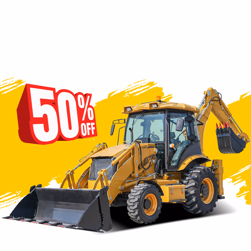 Backhoe Excavator Loader 4X4 Backhoe Loader EPA