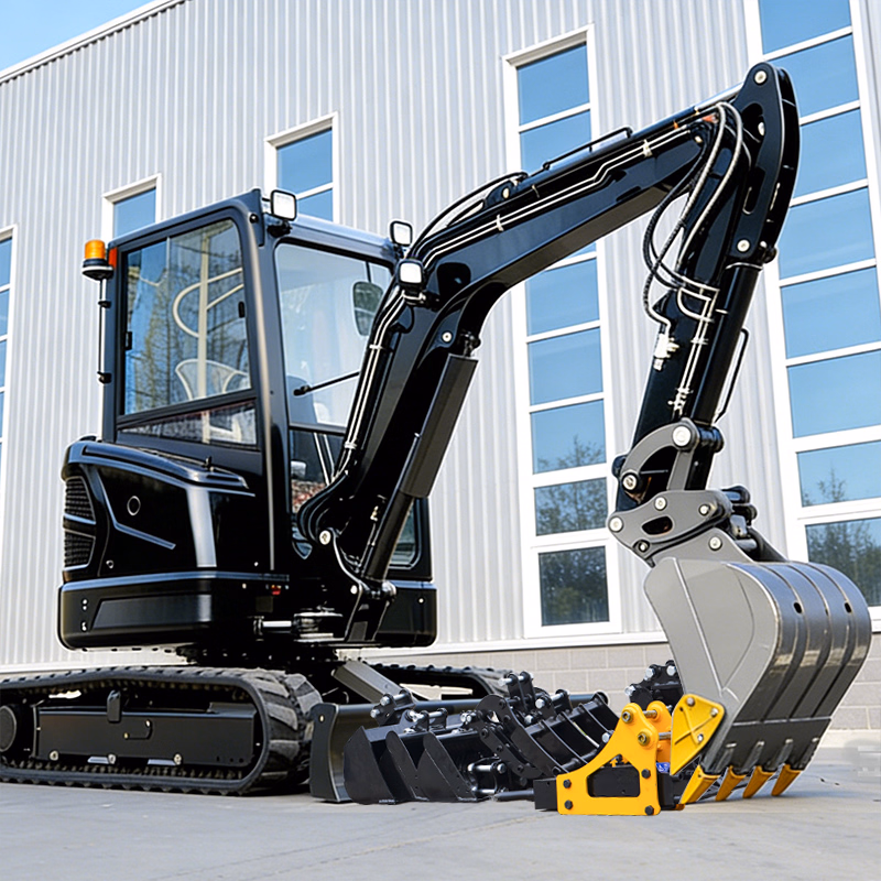 Free Shipping Wholesale CE/EPA 3.5 Ton Mini Excavator 1 Ton 2 Ton Excavator for Sale