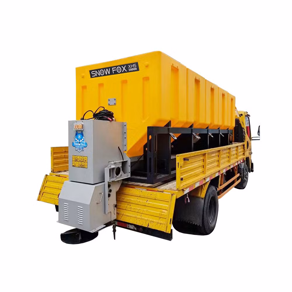 Trustworthy Eco-Friendly Vehicle-Mounted Salt Spreader for Airport Runways