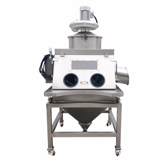 Spice Powder Dust Free Bag Feeding Station Food Powder Bag Dump Station
