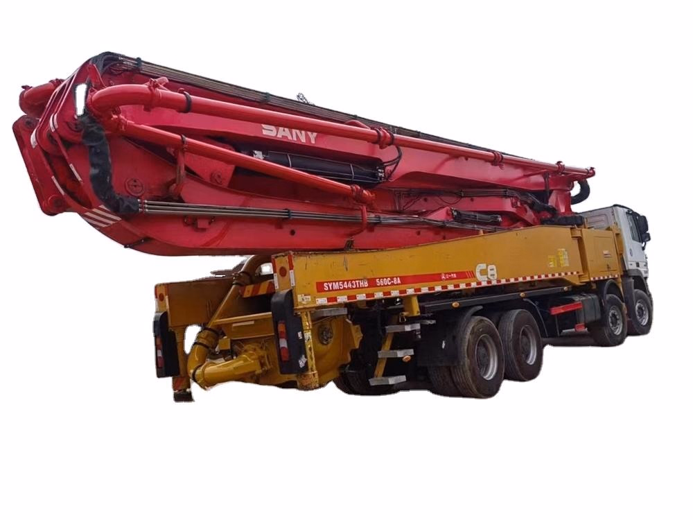Secondhand Type Used 37m 43m 52m 58m 62m 73m Pump Truck Pump Benz Chassis